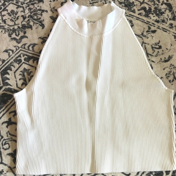 Aritzia Babaton Sculpt Knit Halter Top 2x - Picture 5 of 9